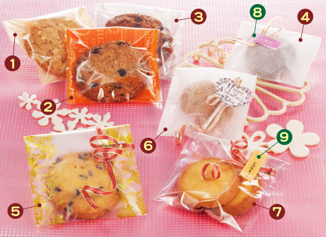 お菓子用袋 クッキー 【袋を探すなら】 ポリ袋・手提げ袋・ラッピング用品通販｜包装資材ショップ 袋探（ふくろたん）